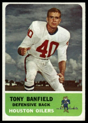 1962 Fleer #51 Tony Banfield - Image 1 of 2