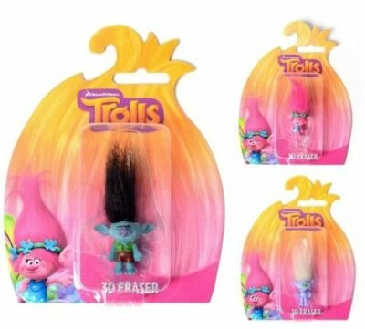 DreamWorks Trolls 3D Eraser Radiergummi Figur - Poppy Branch Guy Diamond