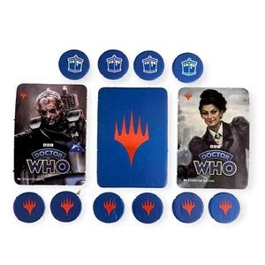 Magic The Gathering Tokens Counters: Doctor Who Masters of Evil Inserts - Picture 1 of 1