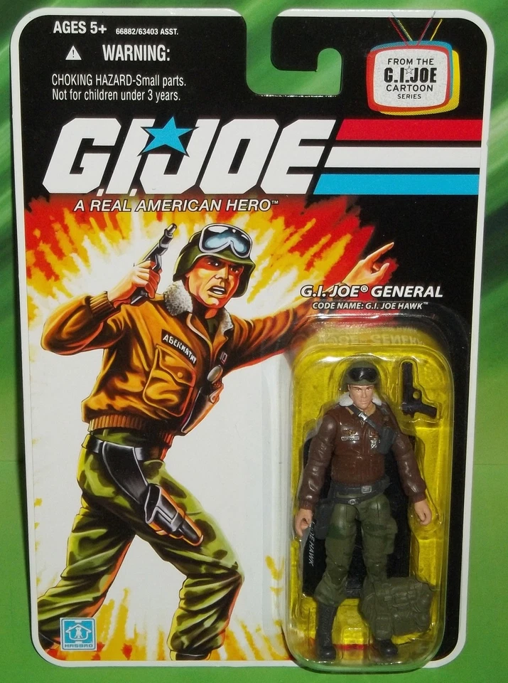Figura G I GI JOE 25 ANIVERSARIO CLAYTON ABERNATHY GENERAL HALCÓN SIN USAR, EN CAJA Foto 1 de 1
