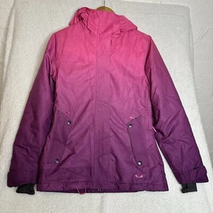 Womens Under Armour Storm Ski Jacket Size S Pink Purple Coat Winter Read - Picture 1 of 15