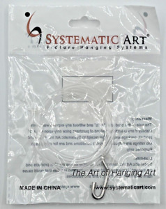 Systematic Art Picture Hanging Systems Clear Nylon J Hook Cable AT-JRP222-SS
