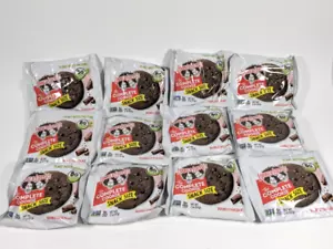 Lenny & Larry's The Complete Cookie Snack Size 12 Pack Double Chocolate BB 06/25 - Picture 1 of 3