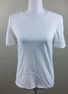 Gucci Women's Short Sleeve Crew T Shirt Tee White Size S