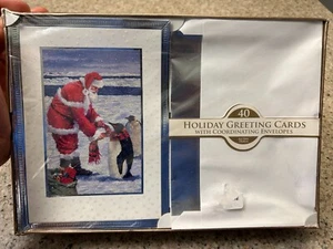 Carry the Spirit Christmas Cards 40 w/ Self Sealing envelopes Paper Magic Group - Picture 1 of 2