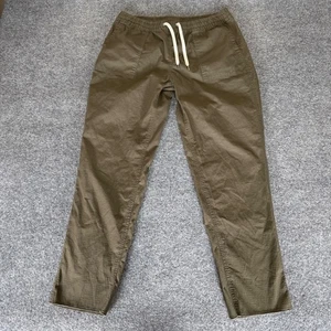 Vuori Ripstop Pant Womens Medium 32x28 Olive Green Jogger Pants Drawstring VW450 - Picture 1 of 10