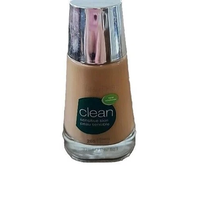 CoverGirl Clean Sensitive Skin Liquid Foundation Makeup TAWNY 265 Oil Free - Image 1 of 4