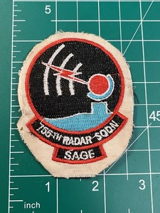 USAF US Air Force Vintage 755th Radar Squadron Patch - Bild 1 von 2