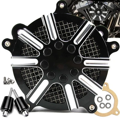 Air Cleaner Intake Filter For Harley Electra Glide Ultra Classic FLHTCU 2008-16 - Image 1 of 4