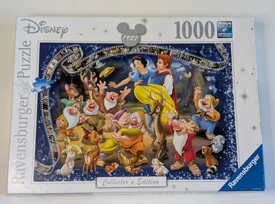 Disney Snow White Seven Dwarfs Ravensburger Collector Edition 1000 Piece Puzzle - Image 1 of 4