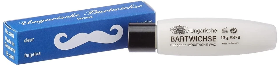 5 x 13ml Stern Ungarische Bartwichse Schnurrbartwichse farblos - Bild 1 von 1