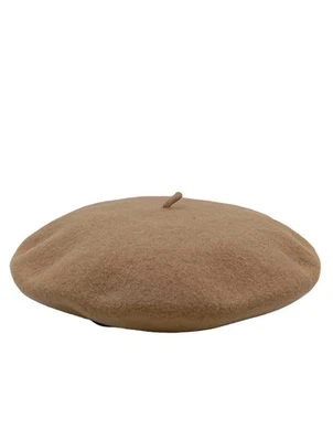 KANGOL Boina Mujeres Gorra marrón claro look casual - Imagen 1 de 4