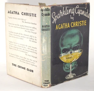 * Rare * Agatha Christie Sparkling Cyanide 1st UK Edition In D/J 1945 - Imagen 1 de 13