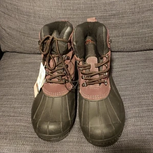 New Nevados Storm Lace Brown Size 11 3M Thinsulate Boots - Picture 1 of 5