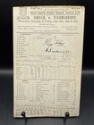 1932 Essex v Yorkshire Signed Sutcliffe-Herbert Scorecard From Collectors Estate