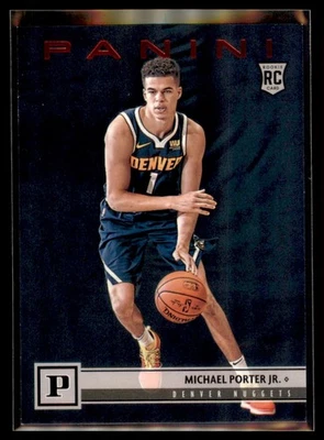 Michael Porter Jr. 2018-19 Panini Chronicles Red RC /149 #107 Denver Nuggets - Image 1 of 2