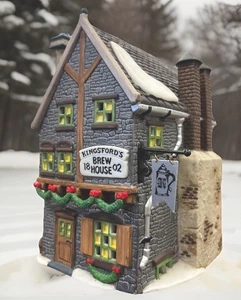 Dept 56 Dickens Heritage Village “Kingsford’s Brew House” #5811-4 Box/Light Mint - Picture 1 of 9