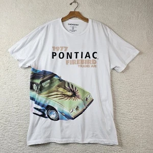 Chemistry T-Shirt Men's XXL White 1977 Pontiac Firebird Trans AM GM Official Car - Picture 1 of 11