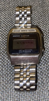 UNTESTED Seiko Silver Wrist Watch A133 5009-G SEE INFO PICS VTG - Image 1 of 4