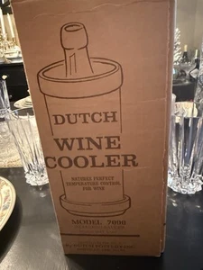 Vintage Terra Cotta Vino Fresco Wine Cooler - Himark Kitchen Made In Dutch - Picture 1 of 5