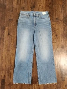 J. Crew NWT Women’s Slim Wide Leg Denim Jeans size 32 - Picture 1 of 6