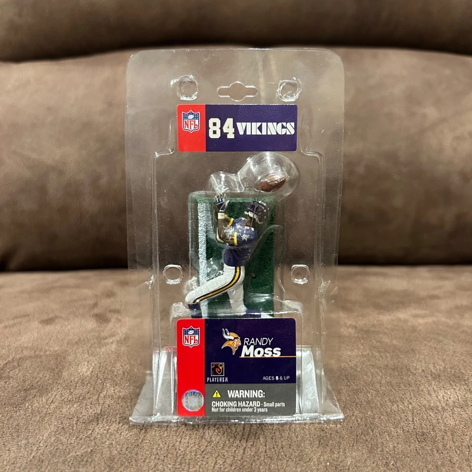 Randy Moss Vikings Mini McFarlane 2004 (3 pulgadas) Foto 1 de 1