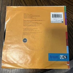 PETER GABRIEL Steam 7” Vinyl W/ Games w/out Frontiers Pic. Sleeve. PGS8 - Picture 1 of 4