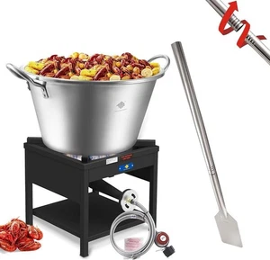 ARC 69QT Acero Inoxidable Cazo Mexicano 200,000BTU Quemador de Propano 36" Mezcla Paleta - Imagen 1 de 7