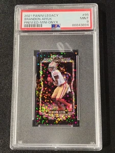 2021 Panini Legacy Premium Edition Mini onyx #95 Brandon Aiyuk #1/5 🔥 49ers  - Picture 1 of 5