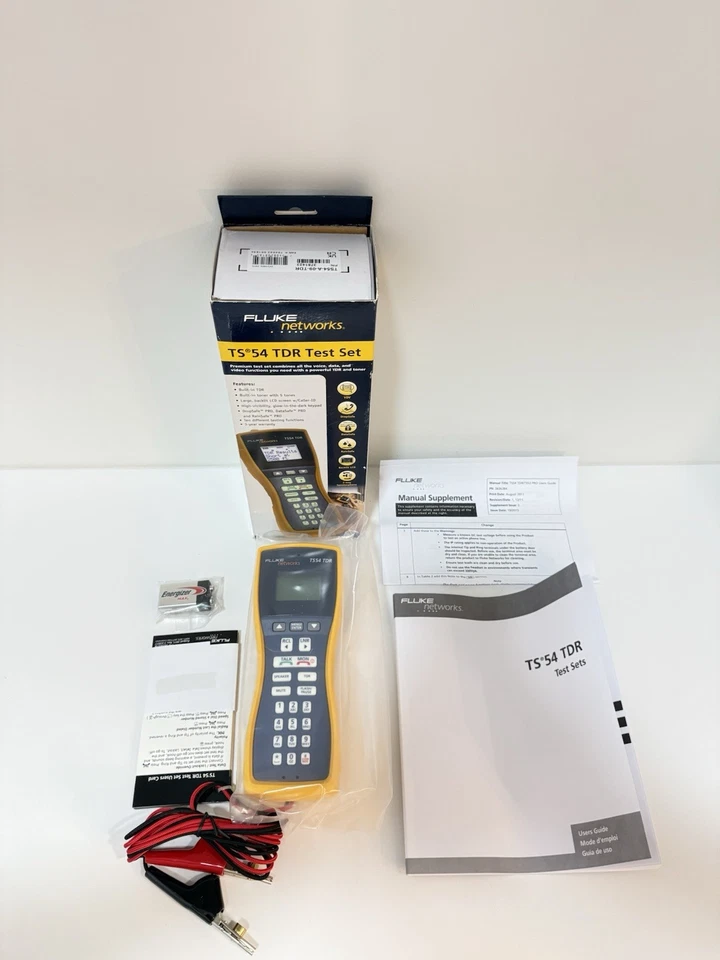 FLUKE NETWORKS TS54 TDR TEST SET (NEW FACTORY SEALED) SHIPS FAST - Image 1 of 4