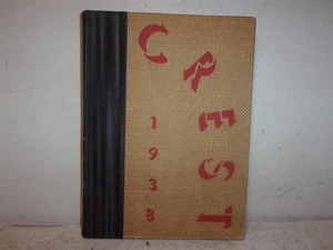 1938 Peoria High School Yearbook - Crest - Peoria, Il - Picture 1 of 15