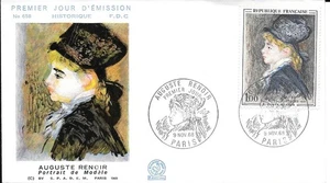 FRANCE 1968 FDC AUGUSTE RENOIR YT 1570 - Picture 1 of 1