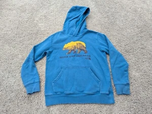 The North Face Pullover Kids Boys Medium 10/12 Sweatshirt Hoodie Blue - Picture 1 of 8