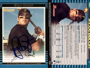 Ryan Doumit Signed 2002 Bowman #405 Card Pittsburgh Pirates Auto AU