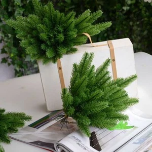 5Pcs Artificial Flower False Plants Christmas Party Pine Branches Decorations - Picture 1 of 6