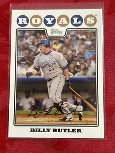 2008 Topps # 429 Billy Butler Baseballkarte - Bild 1 von 7