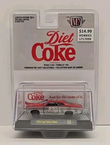 M2 Machines DIET COKE 1970 Ford Torino Cobra 1/64 Scale A12 21-29 - Picture 1 of 5
