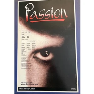 Passion Kennedy Ceter DC 2002 Broadway Poster 22" x 14" Shipped unframed - Picture 1 of 1