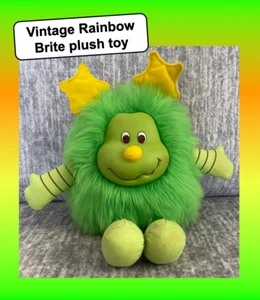 ๐ด Rainbow Brite Green Sprite Lucky Mattel Hallmark bright Stuffed Plush animal - Picture 1 of 23