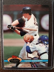 TERRY KENNEDY GIANTS 1991 TOPPS STADIUM CLUB BASEBALL CARD #91 - Picture 1 of 1