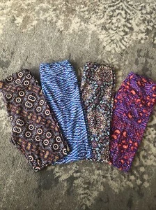 Lularoe OSLegging Lot Of Four (4) - Picture 1 of 1