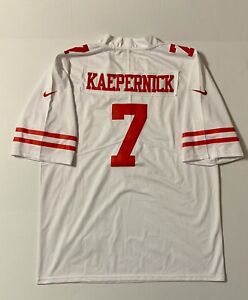 Nike NFL San Francisco 49ers Jersey Colin Kaepernick Size M White Alternate