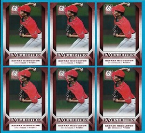 KEYNAN MIDDLETON Lot of (6) 2013 Elite Extra Edition Rookie Cards RC #31