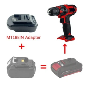Battery Adapter for Makita Li-ion Battery BL1830 To For Einhell Power Tool - Picture 1 of 6