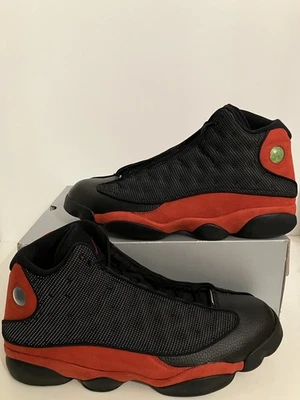 Nuevo Air Jordan 13 XIII Retro Bred Negro Rojo Verdadero Blanco talla 18 414571 004 Foto 1 de 4