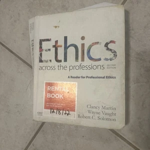 Ethics Across the Professions 2e, Paperback - Picture 1 of 8