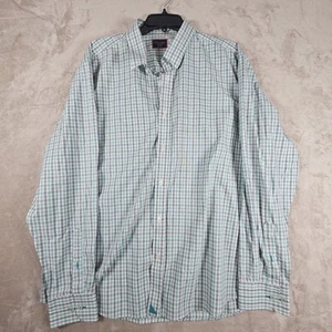 Untuckit Shirt XXL Multi Color Plaid Relaxed Fit Wrinkle Free Casual Button Down - Picture 1 of 6