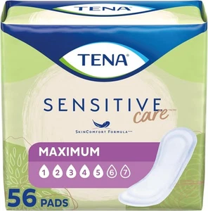 TENA Sensitive Care Maximum Absorbency Incontinence/Bladder Control Regular - Picture 1 of 8
