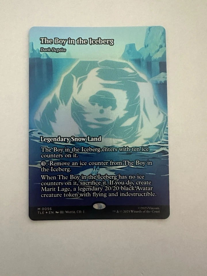 MTG - The Boy in the Iceberg - Dark Depths-   Borderless Foil MTG Avatar - Image 1 of 3