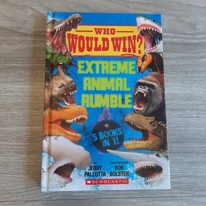 Who Would Win? Extreme Animal Rumble Jerry Pallotta 2021 5 Books - Picture 1 of 11